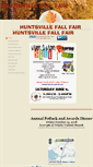 Mobile Screenshot of huntsvillefallfair.com